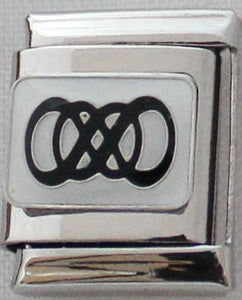 Double Infinity 13mm Charm-Charmed Jewellery