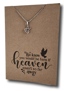 Dove Pendant & Chain - Card 424