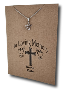 Dove Pendant & Chain - Card 425