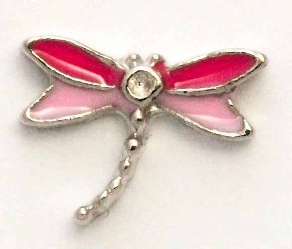 Dragonfly Locket Charm-Charmed Jewellery