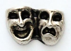 Drama Mask Locket Charm-Charmed Jewellery