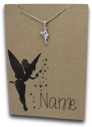 Fairy Pendant & Chain - Card 173 (Click to personalize card)
