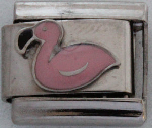 Flamingo 9mm Charm-Charmed Jewellery