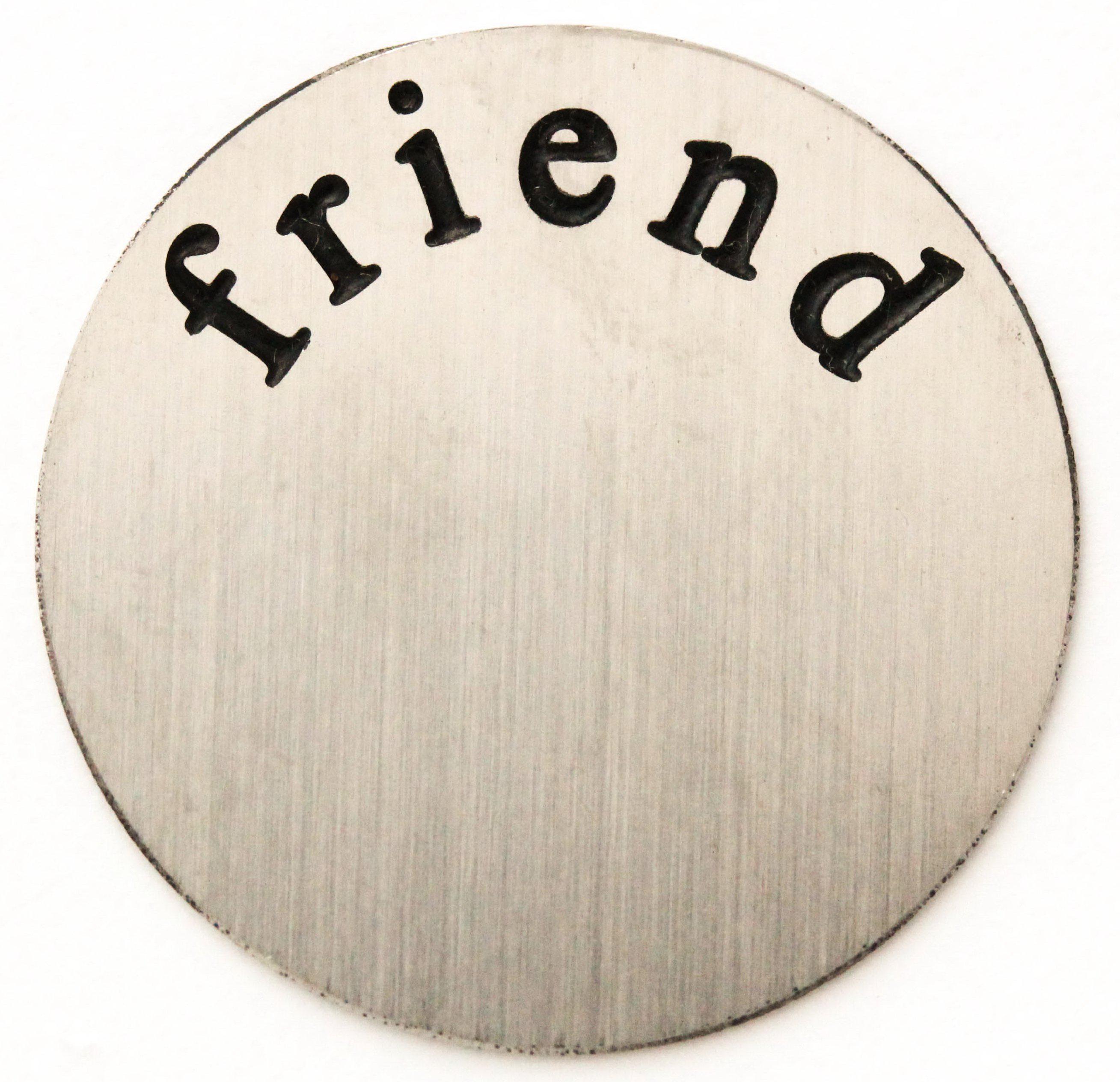 Floating Locket Plate - Friend-Charmed Jewellery