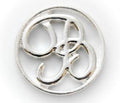 Floating Locket Plate - Letter B-Charmed Jewellery