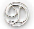Floating Locket Plate - Letter D-Charmed Jewellery