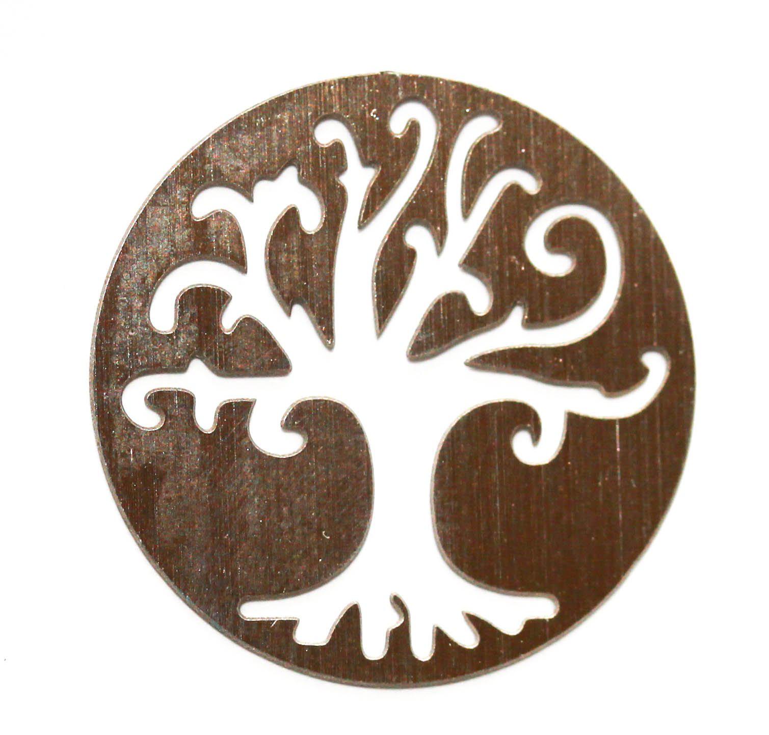 Floating Locket Plate - Tree-Charmed Jewellery