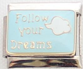 Follow your dreams 9mm Charm-Charmed Jewellery