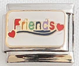 Friends Colour 9mm Charm-Charmed Jewellery