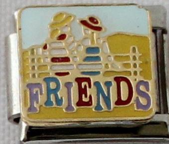 Friends Pic 9mm Charm-Charmed Jewellery