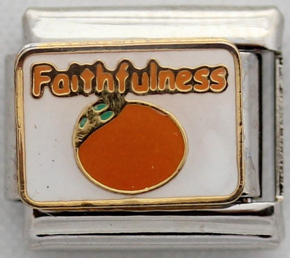 Fruits of the Spirit - Faithfulness 9mm Charm-Charmed Jewellery