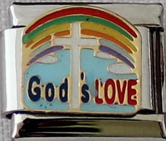 God's Love 9mm Charm-Charmed Jewellery
