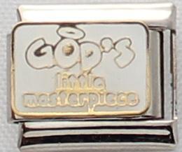 God's little masterpiece 9mm Charm-Charmed Jewellery