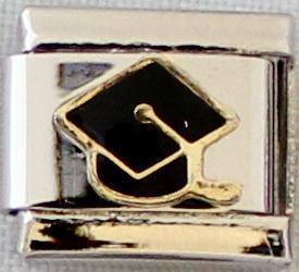 Graduation cap 9mm Charm-Charmed Jewellery