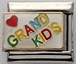 Grandkids (Colour) 9mm Charm-Charmed Jewellery