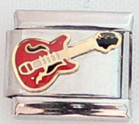 Guitar 9mm Charm-Charmed Jewellery