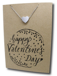 Heart Pendant & Chain - Card 210