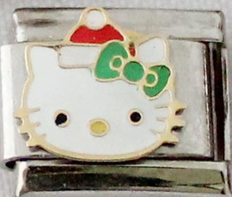 Hello Kitty Santa 9mm Charm-Charmed Jewellery
