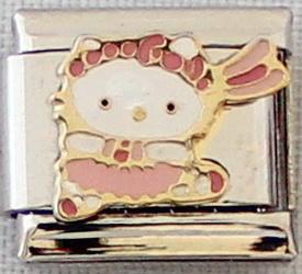 Hello Kitty ballerina 9mm Charm-Charmed Jewellery