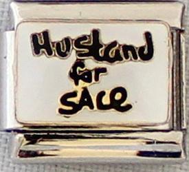 Husband for sale 9mm Charm-Charmed Jewellery