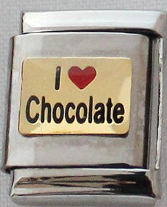I Love Chocolate 13mm Charm-Charmed Jewellery