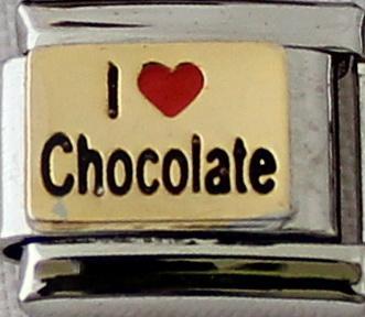 I Love Chocolate 9mm Charm-Charmed Jewellery