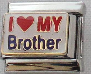 I Love My Brother 9mm Charm-Charmed Jewellery