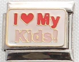 I Love my Kids 9mm Charm-Charmed Jewellery