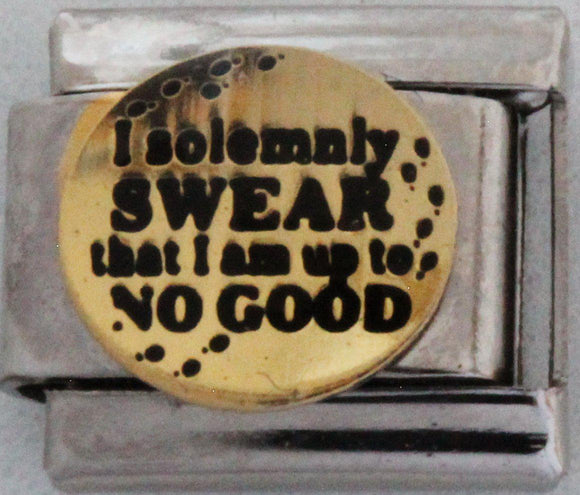 I Solemnly Swear That I Am Up To No Good 9mm Charm-Charmed Jewellery