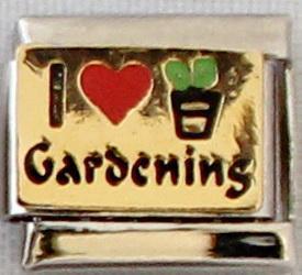I love gardening 9mm Charm-Charmed Jewellery