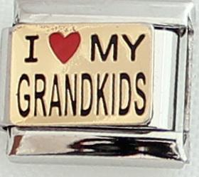 I love my grandkids 9mm Charm-Charmed Jewellery