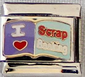 I love scrapbooking 9mm Charm-Charmed Jewellery