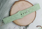 SIMPLE WILDFLOWER Personalized Watch Band