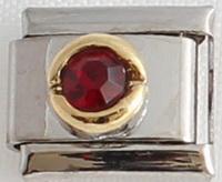 January Birthstone Round 9mm Charm-Charmed Jewellery