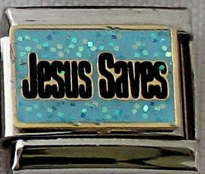 Jesus Saves 9mm Charm-Charmed Jewellery
