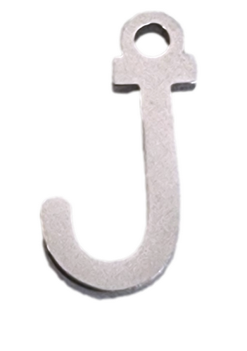 Jewellery Letter Charm J