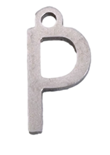 Jewellery Letter Charm P