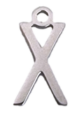 Jewellery Letter Charm X