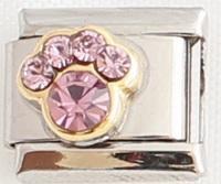 June Birthstone Paw 9mm Charm-Charmed Jewellery