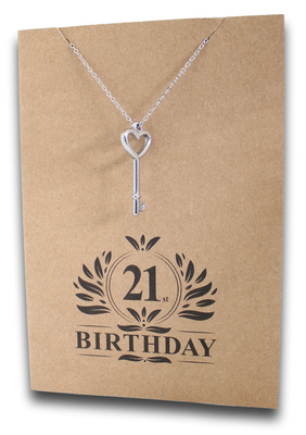 Key Pendant & Chain - Card 302