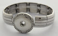 Large 1 Snap Stretch Bangle with Stones-Charmed Jewellery