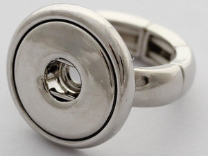 Large Snap Elastic Ring 1-Charmed Jewellery