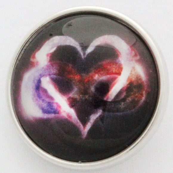 Large Snap Glass Charm 136 (fits large snap jewellery)-Charmed Jewellery