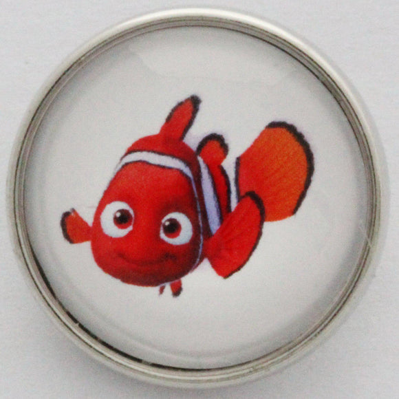 Large Snap Glass Charm 146 (fits large snap jewellery)-Charmed Jewellery