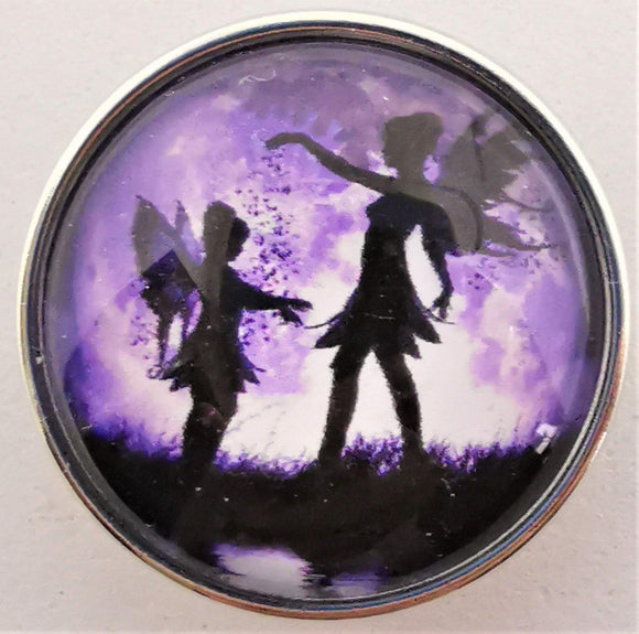 Large Snap Glass Charm 242 (fits large snap jewellery)-Charmed Jewellery