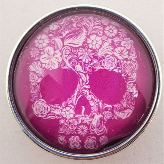 Large Snap Glass Charm 259 (fits large snap jewellery)-Charmed Jewellery