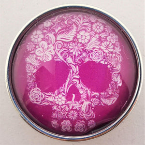Large Snap Glass Charm 259 (fits large snap jewellery)-Charmed Jewellery