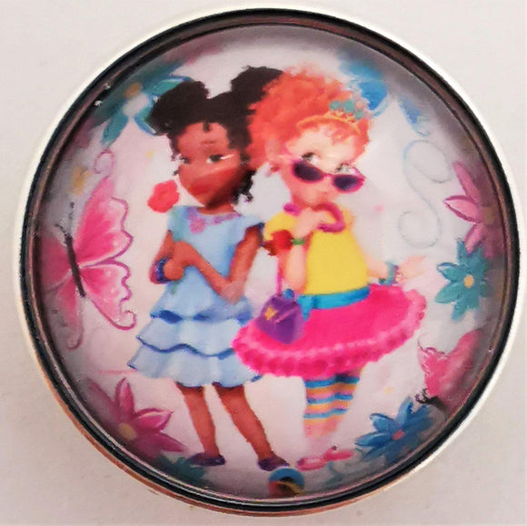 Large Snap Glass Charm 327 (fits large snap jewellery)-Charmed Jewellery