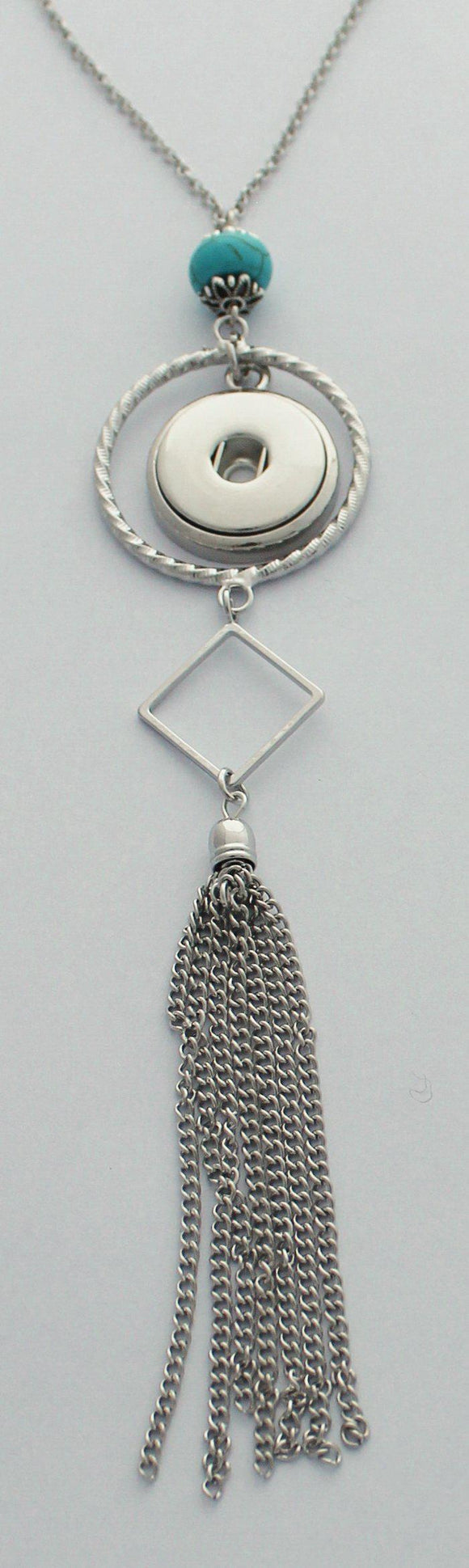 Large Snap Pendant 15 (fits large snaps)-Charmed Jewellery