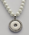 Large Snap Pendant 16 (fits large snaps)-Charmed Jewellery